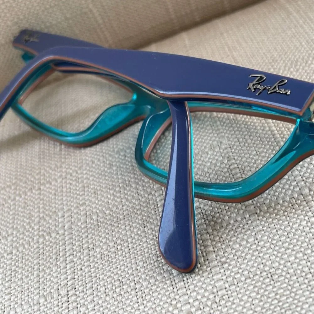 Ray-Ban Youth Eyeglasses Blue Tone Frame RB1530 46[]16 125 Glasses